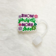 Load image into Gallery viewer, MORE STRAW TOPPERS