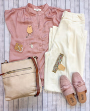 Load image into Gallery viewer, DUSTY PINK BLOUSE