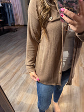 Load image into Gallery viewer, CHESTNUT CORDED SHACKET