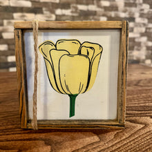 Load image into Gallery viewer, FLOWER 6X6 SIGN