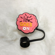 Load image into Gallery viewer, MORE STRAW TOPPERS