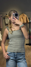 Load image into Gallery viewer, GREEN BOHO TANK