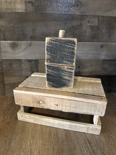 Load image into Gallery viewer, SMALL WOODEN PUMPKINS WITH WOOD HANDLE