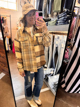 Load image into Gallery viewer, PLAID SHACKET