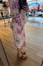 Load image into Gallery viewer, EVA PINK FLORAL DRESS