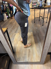 Load image into Gallery viewer, MICA HIGH RISE CHARCOAL GREY CROP JOGGERS