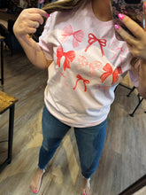 Load image into Gallery viewer, PINK BOW GRAPHIC TEE