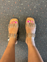 Load image into Gallery viewer, CORKYS CLEAR MAGNET SANDALS