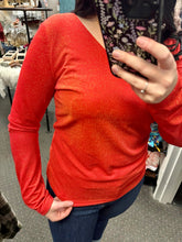 Load image into Gallery viewer, RED SHIMMER TOP