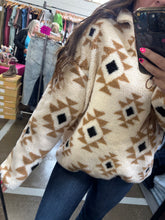 Load image into Gallery viewer, AZTEC SHERPA PULLOVER