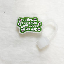 Load image into Gallery viewer, MORE STRAW TOPPERS