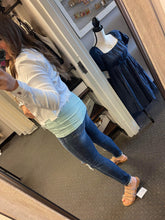 Load image into Gallery viewer, RISEN WHITE FRAYED EDGE JACKET