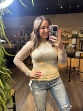 Load image into Gallery viewer, LACE SHEER TOP