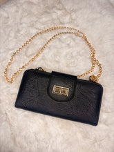 Load image into Gallery viewer, TURN LOCK CROSSBODY WALLET