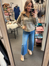 Load image into Gallery viewer, VERVET BECKY HIGH RISE WIDE CROP