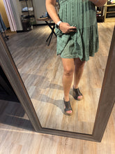 Load image into Gallery viewer, DANIELLE OLIVE SHORT SLEEVE DRESS