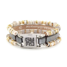 Load image into Gallery viewer, GOOD WORKS HEISHI AFFIRMATION BRACELET SET