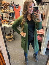 Load image into Gallery viewer, BLAKELEY OLIVE SIERRA CARDIGAN