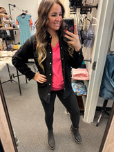 Load image into Gallery viewer, DELANEY DISTRESSED DENIM JACKET