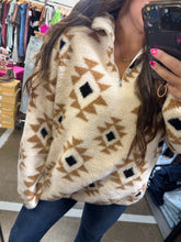 Load image into Gallery viewer, AZTEC SHERPA PULLOVER