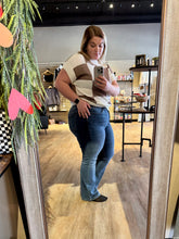 Load image into Gallery viewer, JUDY BLUE PENNY THERMAL MID RISE BOOTCUT