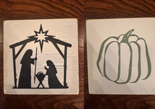 Load image into Gallery viewer, DOUBLE SIDED FALL/CHRISTMAS SIGN