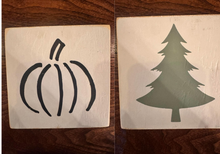 Load image into Gallery viewer, DOUBLE SIDED FALL/CHRISTMAS SIGN