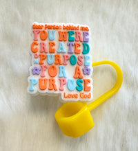 Load image into Gallery viewer, STRAW TOPPERS