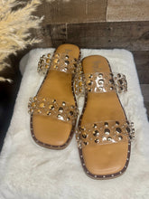 Load image into Gallery viewer, CORKYS CLEAR MAGNET SANDALS