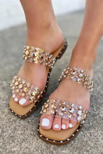 Load image into Gallery viewer, CORKYS CLEAR MAGNET SANDALS