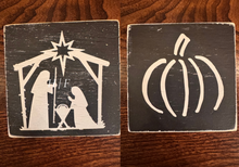 Load image into Gallery viewer, DOUBLE SIDED FALL/CHRISTMAS SIGN