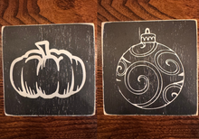 Load image into Gallery viewer, DOUBLE SIDED FALL/CHRISTMAS SIGN