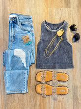 Load image into Gallery viewer, LEXI RIBBED CROP TANK