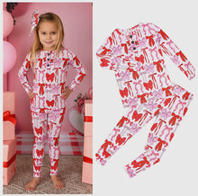 Load image into Gallery viewer, ROSIE BOW RUFFLE LOUNGE SET