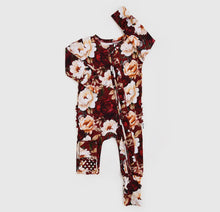 Load image into Gallery viewer, CLAIRE FLORAL RUFFLE ROMPER