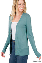 Load image into Gallery viewer, SNAP BUTTON CARDIGAN