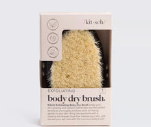 Load image into Gallery viewer, KITSCH EXFOLIATING BODY DRY BRUSH