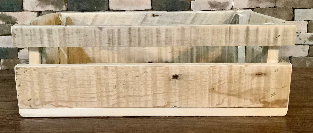 MEDIUM WHITE CRATE
