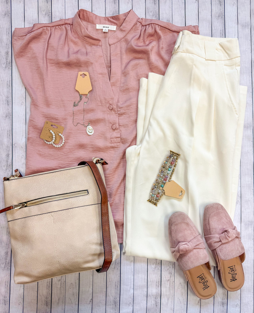 DUSTY PINK BLOUSE