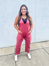 Load image into Gallery viewer, MAUVE OVERSIZED JUMPSUIT
