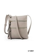 Load image into Gallery viewer, MINI TRIPLE ZIPPER CROSSBODY
