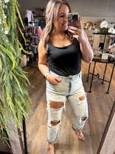 Load image into Gallery viewer, KANCAN BECCA PAPERBAG MOM JEANS
