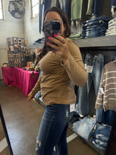 Load image into Gallery viewer, MOCHA BRUSHED LONG SLEEVE

