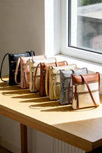 Load image into Gallery viewer, MINI TRIPLE ZIPPER CROSSBODY
