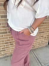 Load image into Gallery viewer, MAUVE HAREM PANTS
