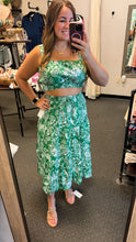 Load image into Gallery viewer, CARISSA FLORAL TWO PIECE DRESS
