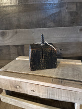 Load image into Gallery viewer, MINI WOODEN PUMPKINS WITH IRON HANDLE
