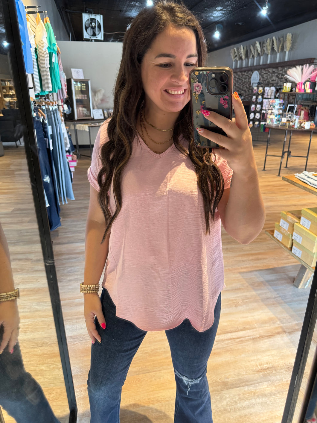 BABY PINK BLOUSE