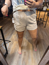 Load image into Gallery viewer, ASH MOCHA ACID WASH SHORTS
