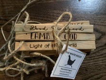 Load image into Gallery viewer, BIBLE QUOTE ORNAMENTS (SET OF 7)
